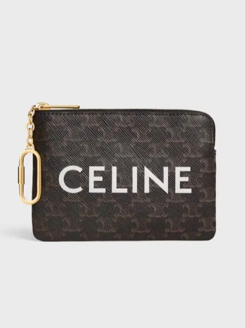 Model CELINE Macadam Pattern Triomphe Monogram Co… - image 1