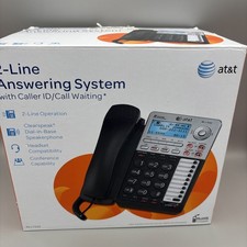 AT T Phone ML17939 2 Line Corded Speakerphone Caller ID Digital Answering New