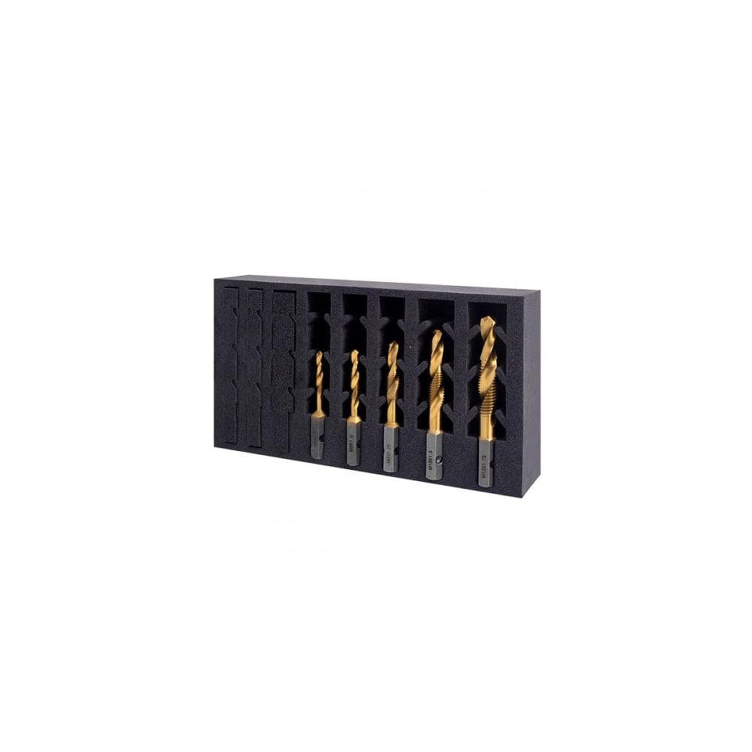 HMT VersaDrive Combi Drill-Tap Set M5 M6 M8 M10 M12 - 301125-SET1 - Image 5