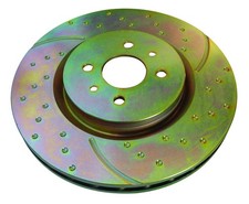 EBC GD Sport Dimple Drilled & Slotted Rear Rotors for 04-08 Acura TL 3.2L A/T