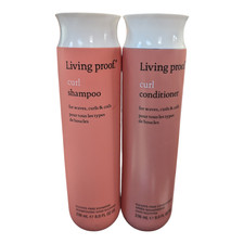 Living Proof Curl Shampoo and Curl Conditioner 8 fl oz SET - Free Shipping 