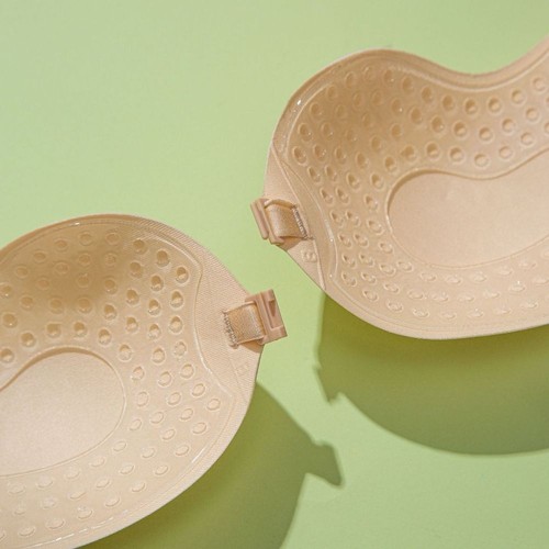 Silicone Women Invisible Underwear Stick-On Lift Bra for Daily, Wedding Dress - Picture 2 of 12
