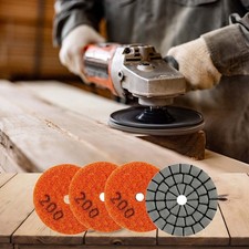 Tampons de polissage 2 pouces pour ponçage humide et sec de pour granit marbre