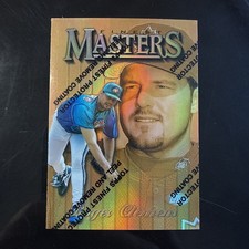 roger clemens unpeeled 1997 topps finest bronze masters refractor parallel #233