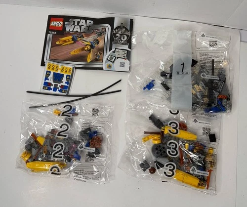 LEGO Star Wars: Anakin's Podracer - 20th Anniversary Edition (75258) Sealed Bags