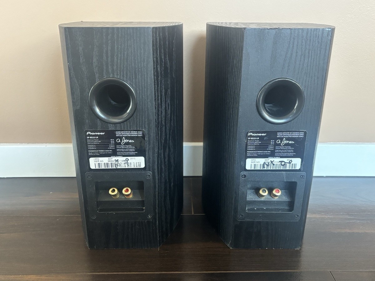 Pioneer SP-BS22-LR Andrew Jones Bookshelf Speakers Set of 2 | eBay
