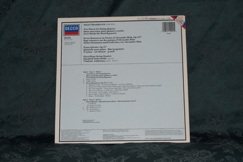 X3 Vinyl LP Shostakovich Symphony No. 2 3 Haitink Piano Quintet Bundle Job Decca - Picture 7 of 19