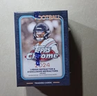 Topps Chrome 2024 Football Trading Card Box 28 Cards Caleb Williams