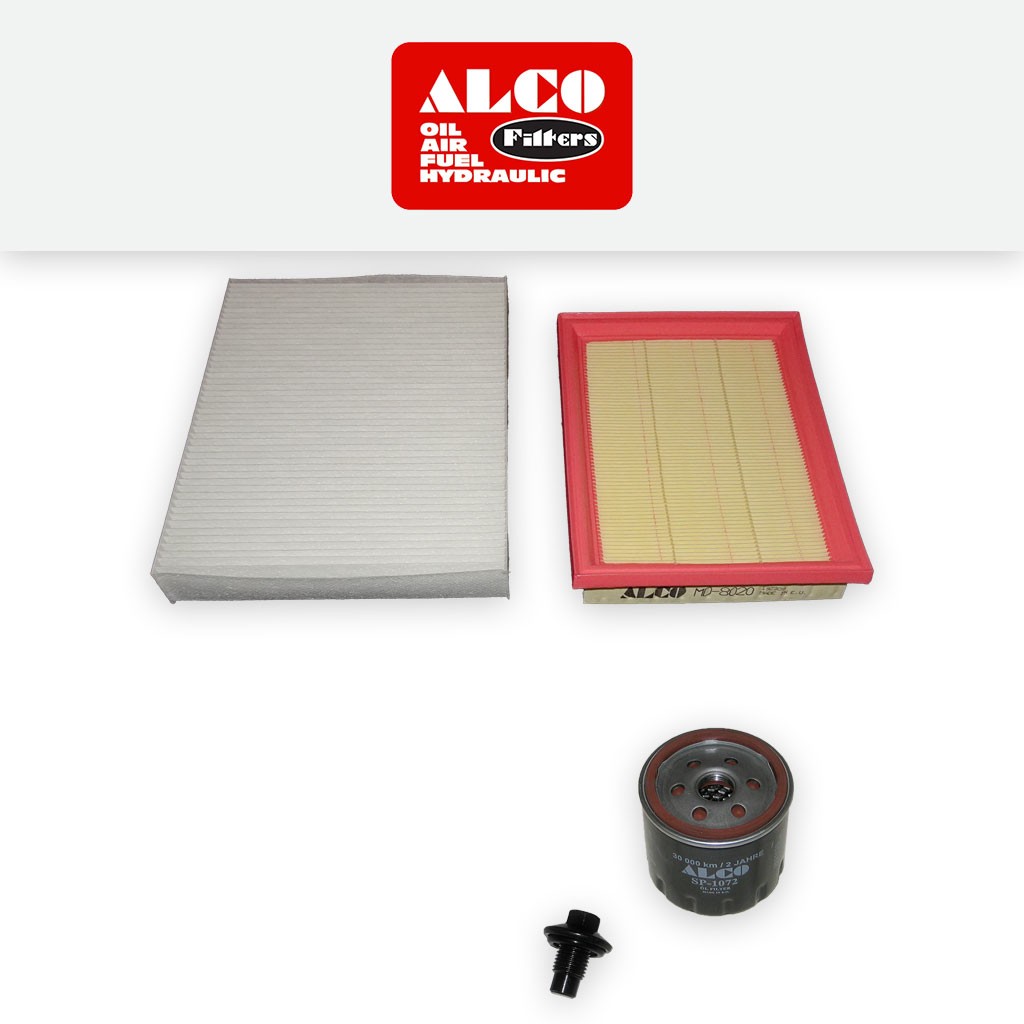 SERVICE KIT for FORD FIESTA MK6 1.25 1.4 ALCO OIL AIR CABIN FILTERS (2001-2008)