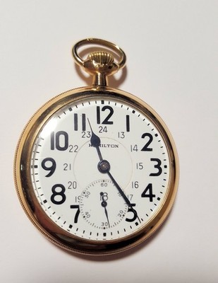 Vintage Hamilton 992B 21J Pocket Watch