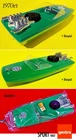 GEOBRA ARAL SPORT RACING BOAT with ELECTRIC inboard MOTOR pre Playmobil ARCHIVE 1970s