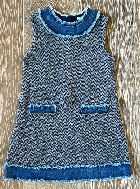 Dolce & Gabbana Girls Wool/Cashmere Blend Jumper Dress Size 5 EUC