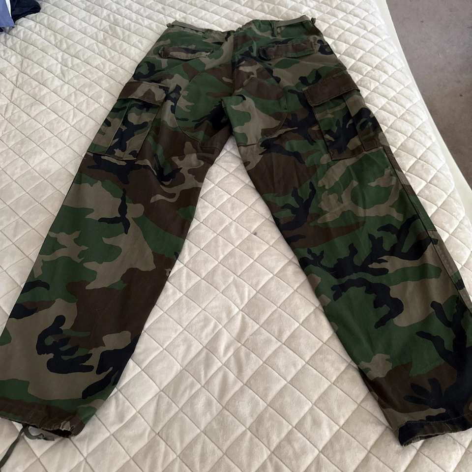 Pantalones holgados Tru Spec para hombre camuflaje botón mosca carga W 31 a 35 entrepierna 29,5 a 32,5 Foto 2 de 4
