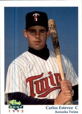 1992 Kenosha Twins Classic/Best #6 Carlos Estevez Miami Florida NM Baseball Card