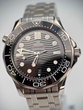Omega Seamaster Diver 300M 42mm Black Wave Dial 210.30.42.20.01.001 Partial Set