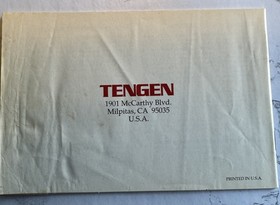 Tengen Gauntlet Nintendo NES With Manual Black Cartridge