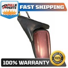 Oem Mazda Protege Left Side Power Mirror Red 01-03 128-56202bl Used