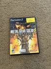 Metal Gear Solid 3: Snake Eater Sony PlayStation 2 PS2  Complete In Box  manual