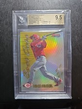 2017 Bowmans Best Nick Senzel /50 Gold Refractor Best Cuts Rookie Reds