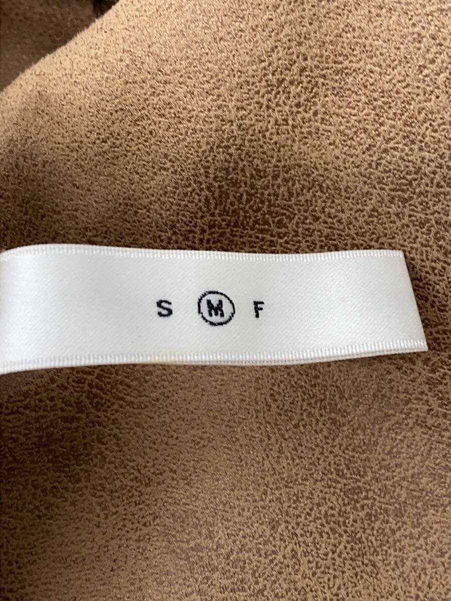 AMERI Many Way Useful Boa Coat M Polyester Brown … - image 4