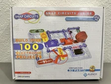 ELENCO Snap Circuits Jr. 100 Experiments Electronics Discovery Kit SC-100 Read!