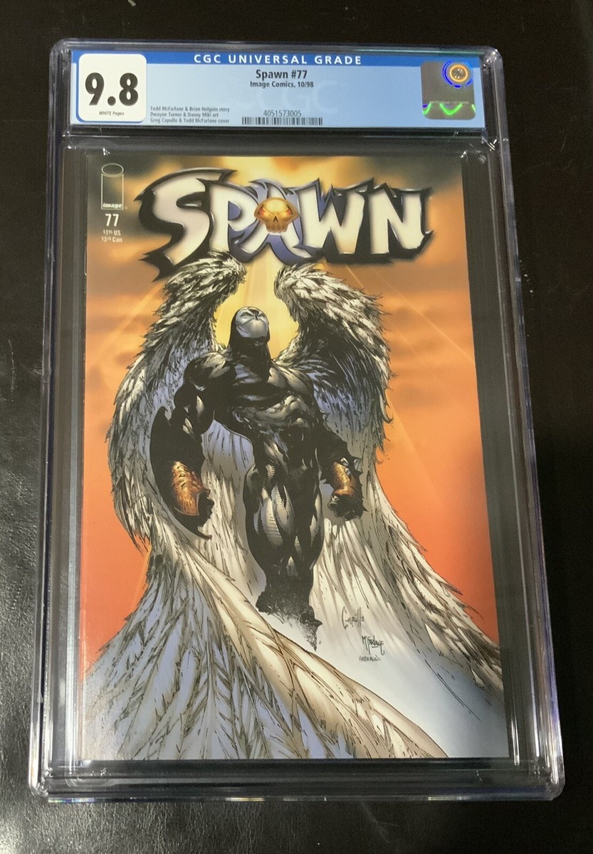 Spawn #77 CGC 9.8 HIGH GRADE Image Comic Greg Capullo & Todd