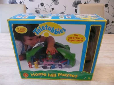 BOXED 1996 TELETUBBIES HOME HILL HOUSE 