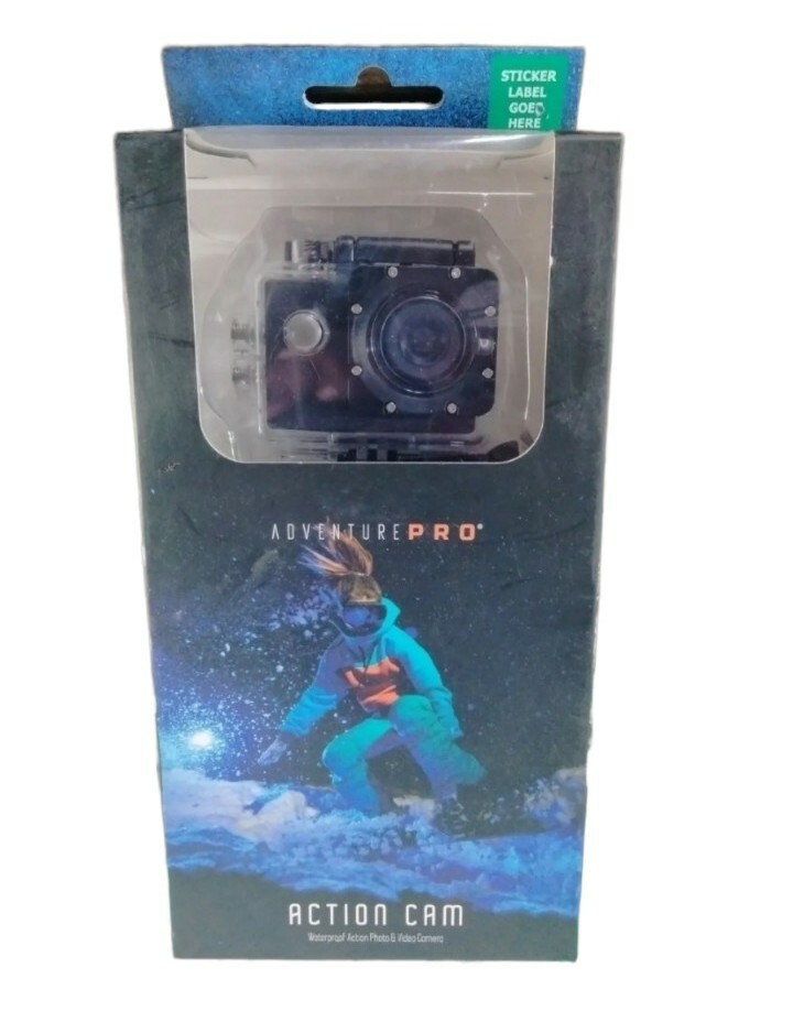 Adventure Pro Waterproof Action Cam 2” LCD Photo Video Micro SD Mega  Pixel 720