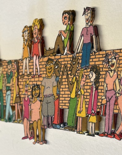 James RIZZI: original 3D FRIENDS, handsigniert, 2004, 175er Auflage, vergriffen - Bild 6 von 9