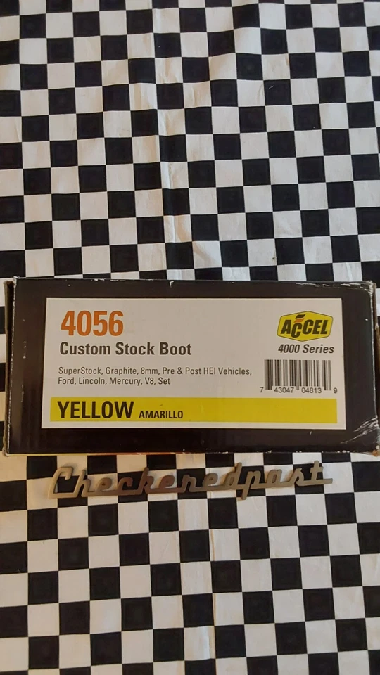 Juego de cables de bujías - Ajuste personalizado Super Stock Accel 4056 FORD MERCURY HOT RAT ROD Foto 2 de 3