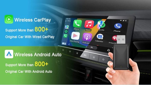 PLAYAIBOX Wireless Carplay Adapter 2in1 Dongle Wireless CarPlay &Android Auto Fo - Bild 8 von 20