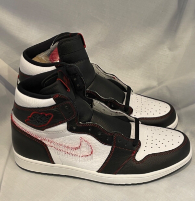 Jordan 1 Retro High OG Defiant Mens 13 Black Tour Yellow White