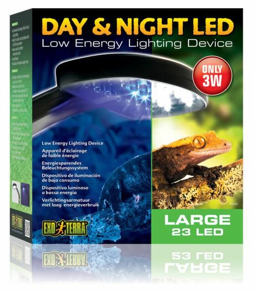 EXO Terra Day & and Night LED Reptile Light Fixture Canopy Lighting