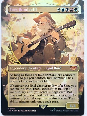 Tom Bombadil 01 Foil-Altered Art Custom MTG Creature | eBay