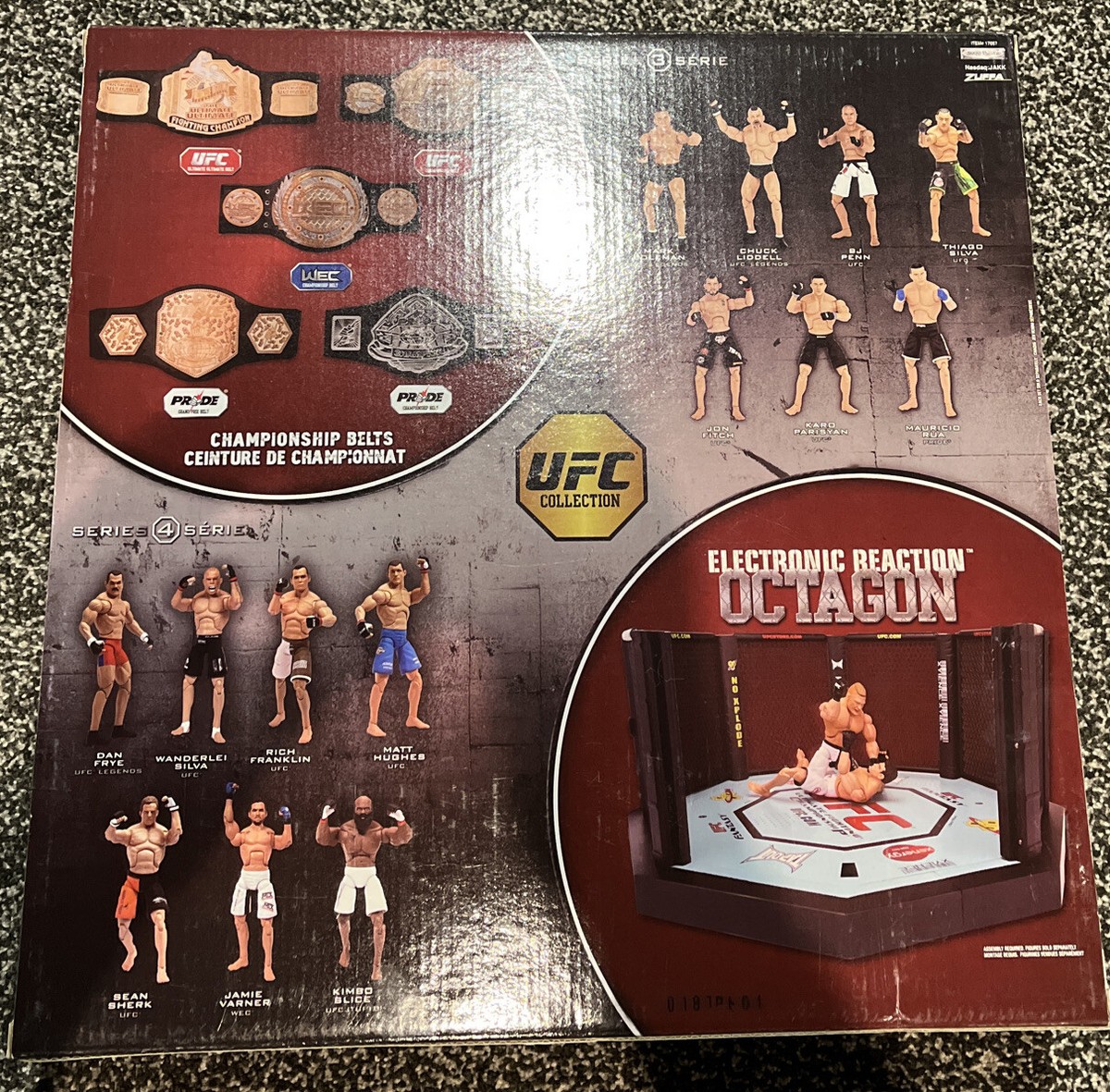 格闘技PRIDEフィギュア6体セット お得 Pride Fight Championship Ring Playset Jakks - UFC Collection