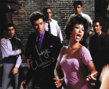* GEORGE CHAKIRIS * signed 8x10 photo * WEST SIDE STORY * COA * 1