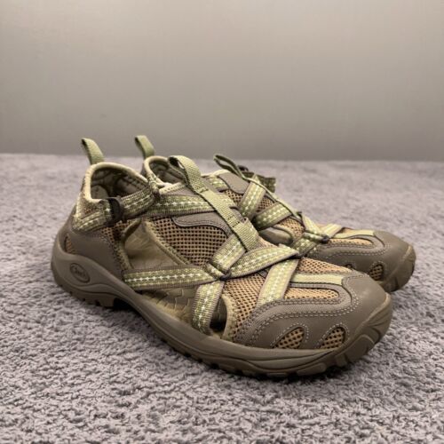 Chaco Outcross Web Shoes Womens 10 Brown Water Trail Hiking Sneakers Vibram