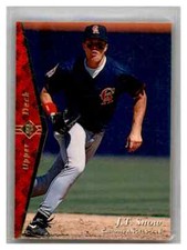 1995 SP - [Base] #131 - J.T. Snow baseball card 