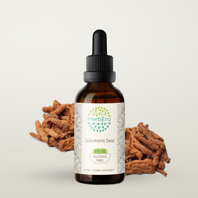 HerbEra Solomon's Seal Alcohol-FREE  Tincture Wildcrafted (Polygonatum odoratum)