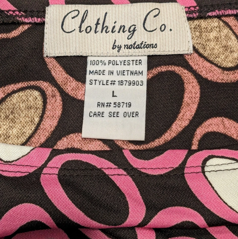 Falda Elástica Mod Asimétrica Vintage Grande 28 - 30 Rosa Marrón Retro Años 90 Y2K Foto 3 de 4