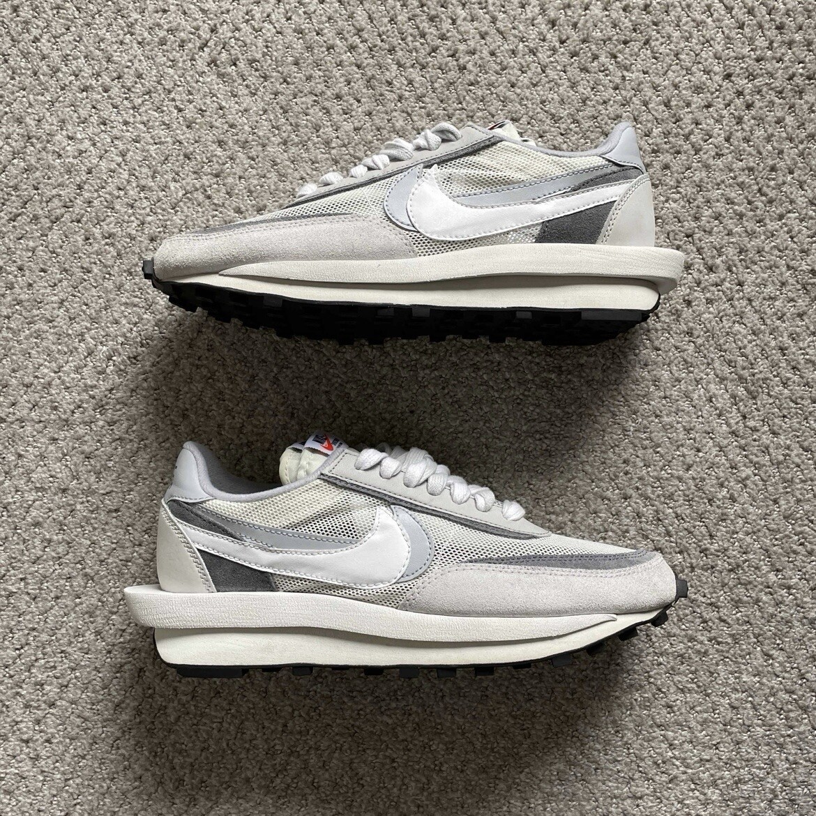 SACAI X NIKE Nike sacai x LDWaffle Summit bianche taglia 8 5