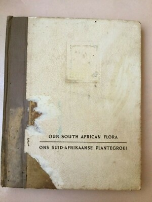 our south african flora cigarette cards Our South African Flora. Cigarette card album. 1940