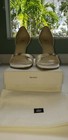 NIB VERA WANG by Stuart Weitzman Theater White Satin Sandals Heels -- SIZE 9.5 M — photo 2