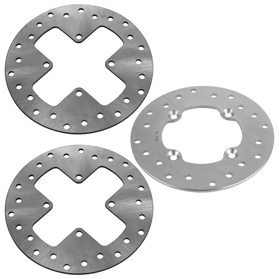 Rotores de disco de freno delanteros y traseros para Can Am Outlander 800R 2009-2012 Foto 4 de 4