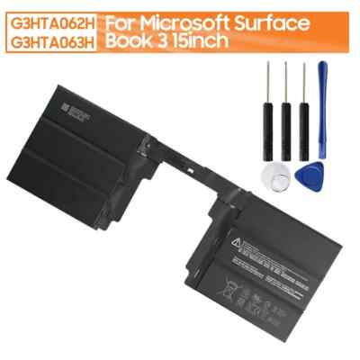 New Battery G3HTA062H G3HTA063H For Microsoft Surface Book 3 15 inch 5473mAh