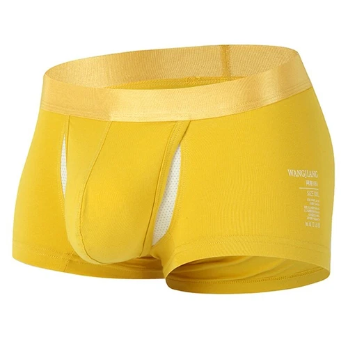 Herren Boxershorts separat konvex Beutel Baumwolle Unterwäsche offen Fliegerhöschen - Bild 11 von 14