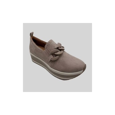 Mad Love Women's Faux Leather Slip On Casual Platform Loafers Memory Foam