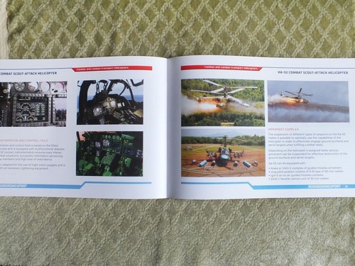 ROSOBORONEXPORT Russian Army Combat & Transport Helicopter Catalog Brochure 2022 - Picture 10 of 12