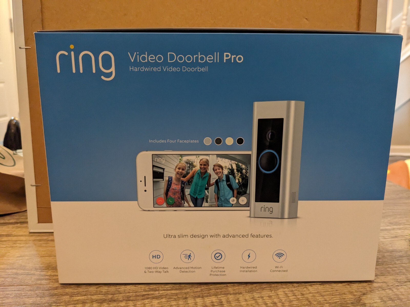 Ring Doorbell Pro 1080P Smart Wi-Fi Wired-image