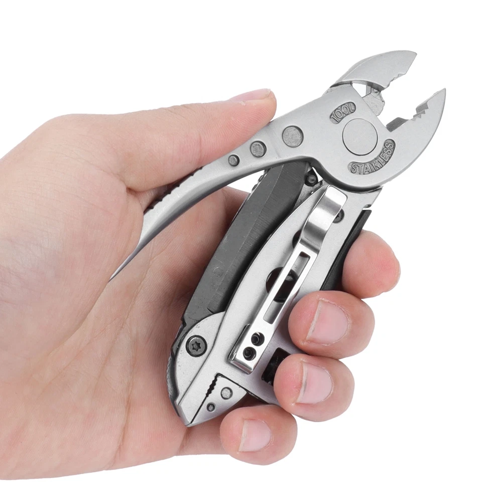 Multi Tool Adjustable Wrench Screwdriver Emergency Gear For Survival DEK